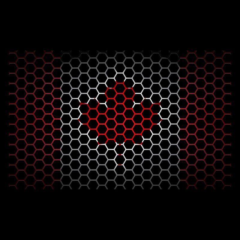 Drapeau du Canada Feuille d’érable Vacances au Canada