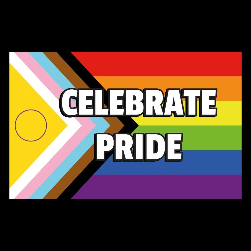 Inclusive Pride Progress Flag CELEBRATE PRIDE