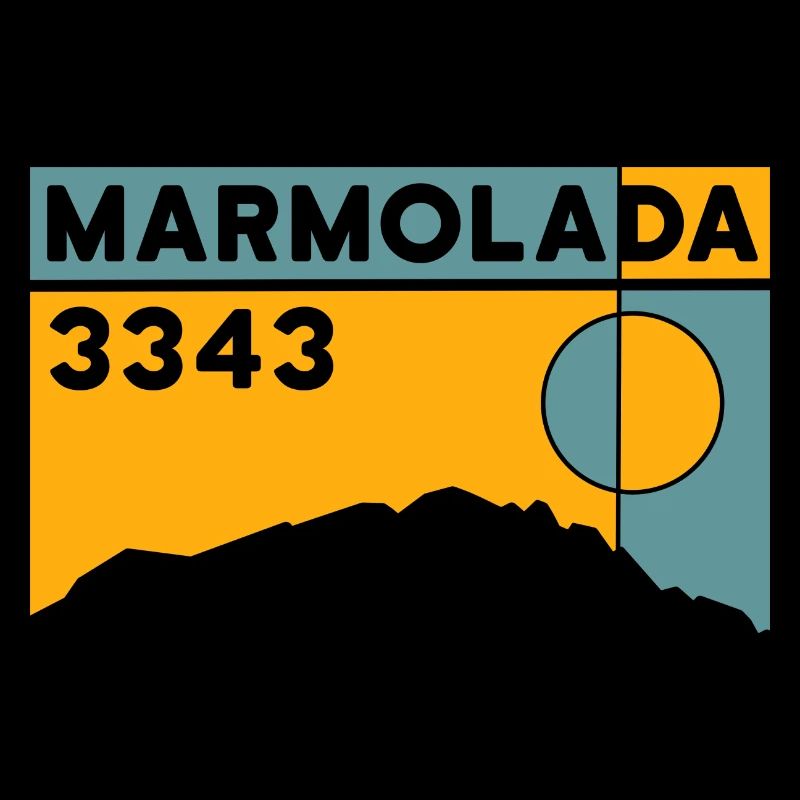 Marmolada Marmolada Dolomites Punta Penia Randonnée