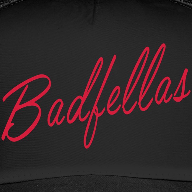 Badfellas script logo