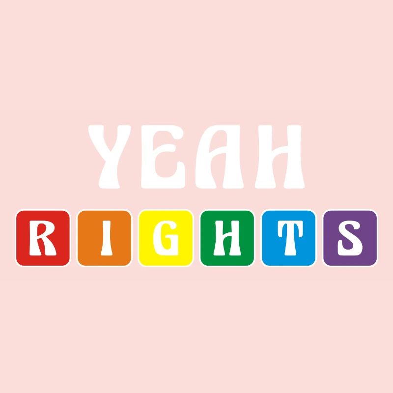 Rainbow Yeah Rights Graphic