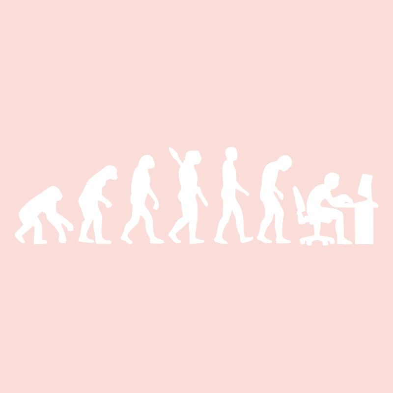 Evolutuion - Programmierer , PC - Born to Coding