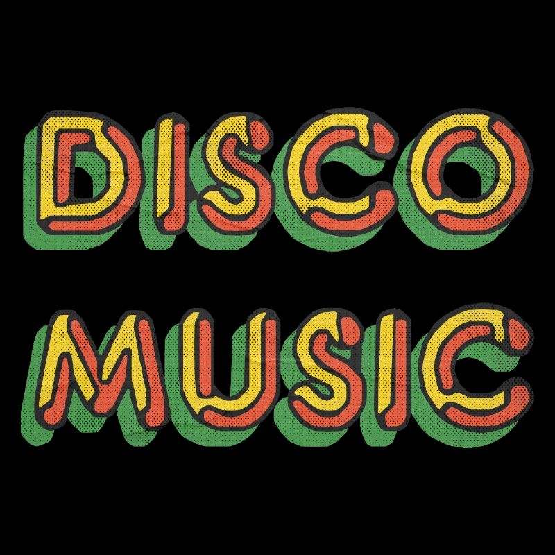 Disco Music Grunge Style