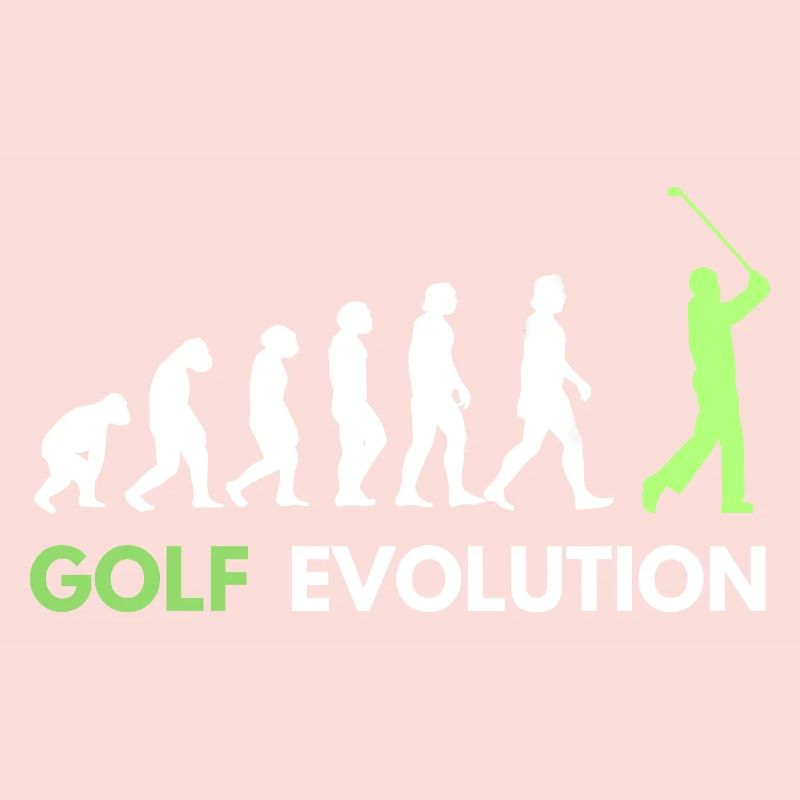 Golf Evolution Golfer Golfen