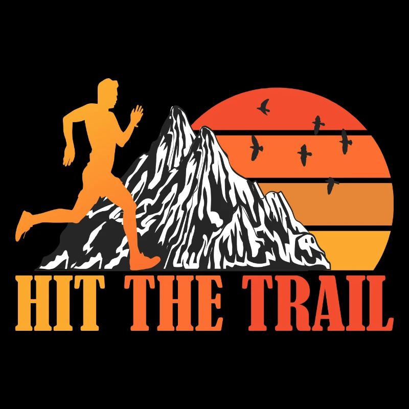 Hit The Trail -Trail Runner Running