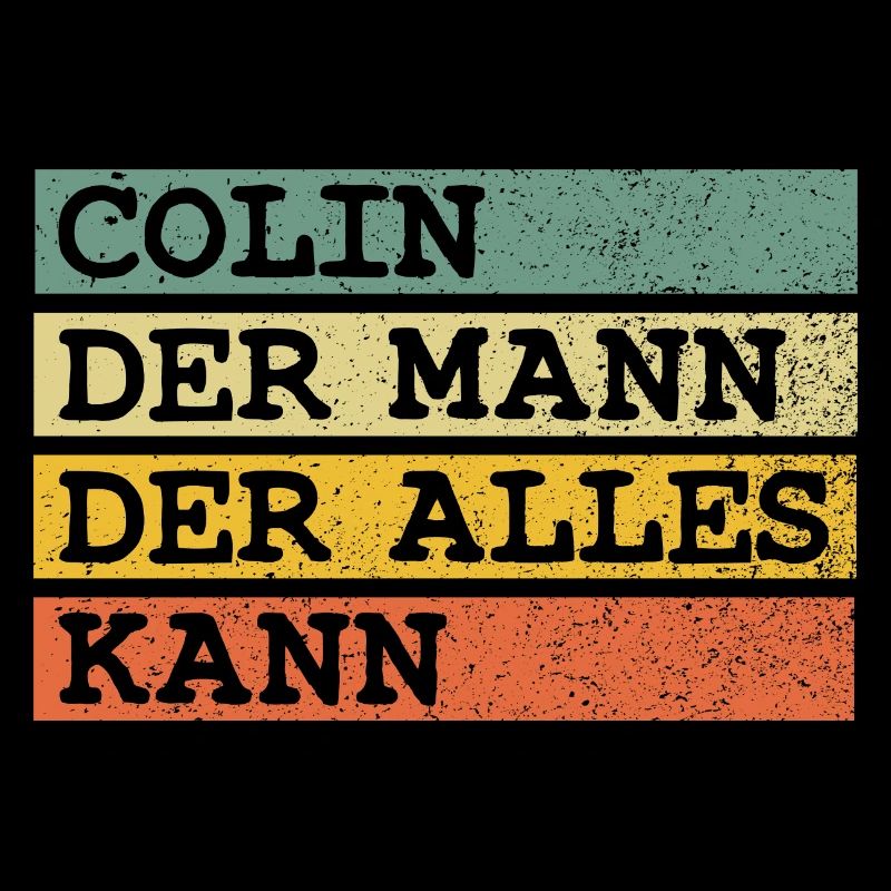 Der Mann Der Alles kann Colin