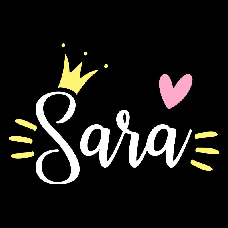 Sara Name Krone