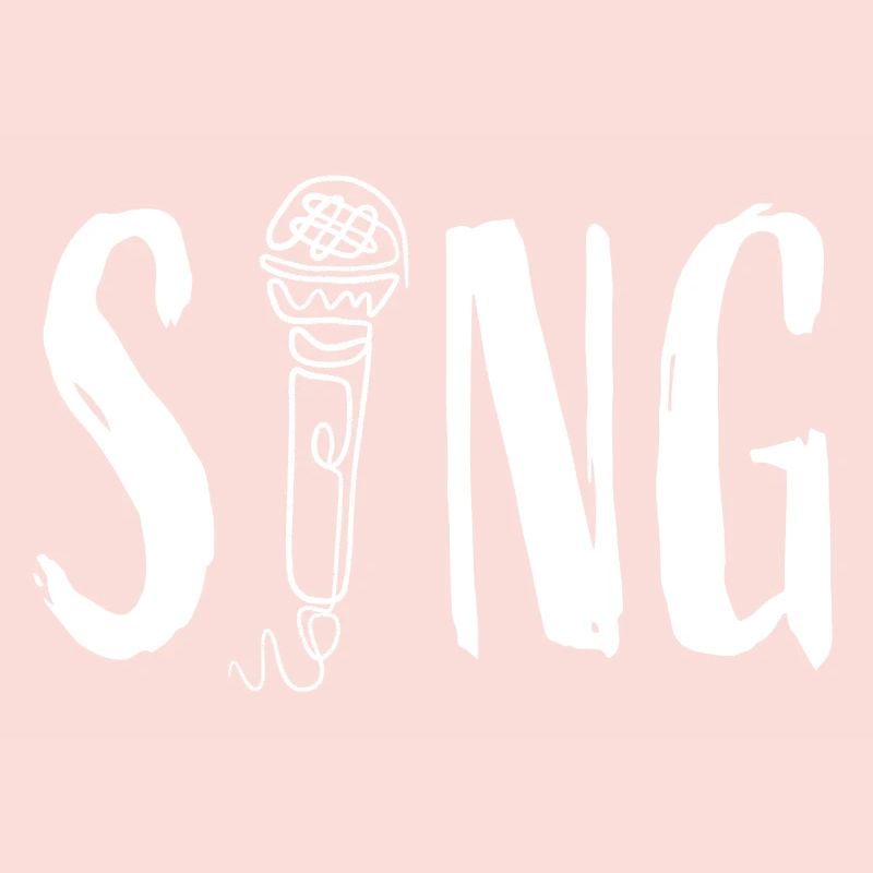 "Sing" with Microphone - Singer Singer Singing
