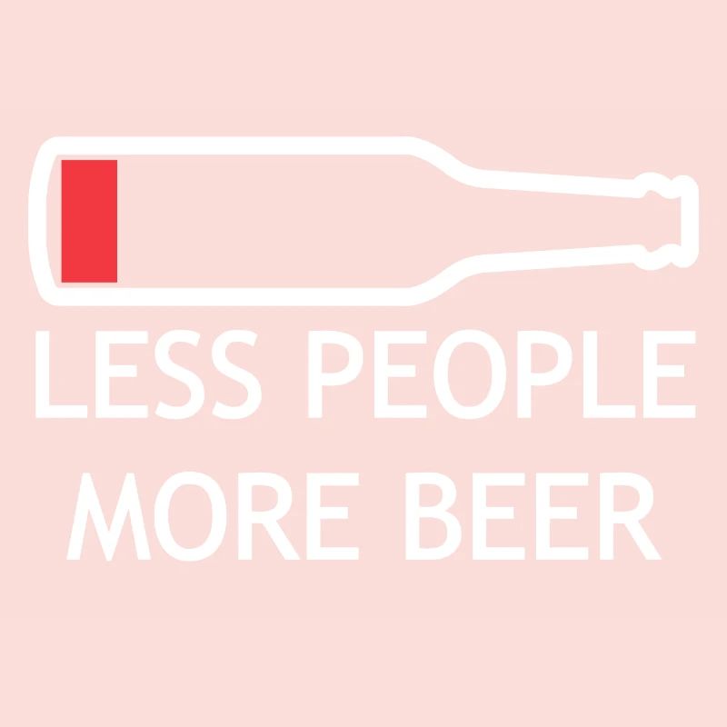 Moins de gens, plus de bière