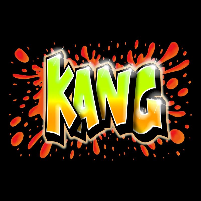 KANG GRAFFITI NAME DRUCK