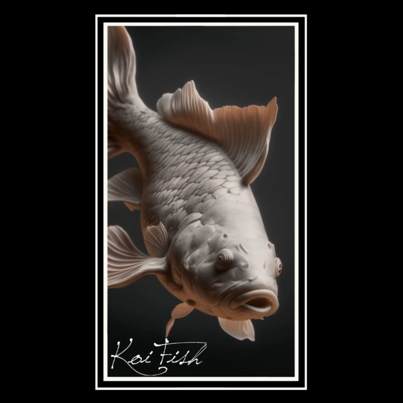 Koi Fish - Rendu 3D
