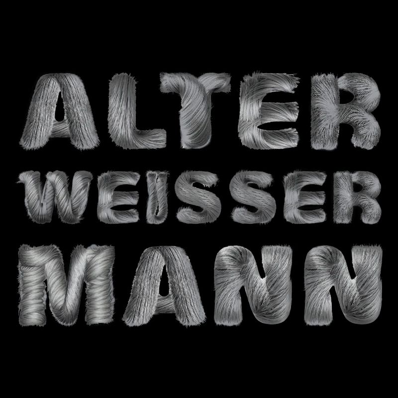 Alter weißer Mann