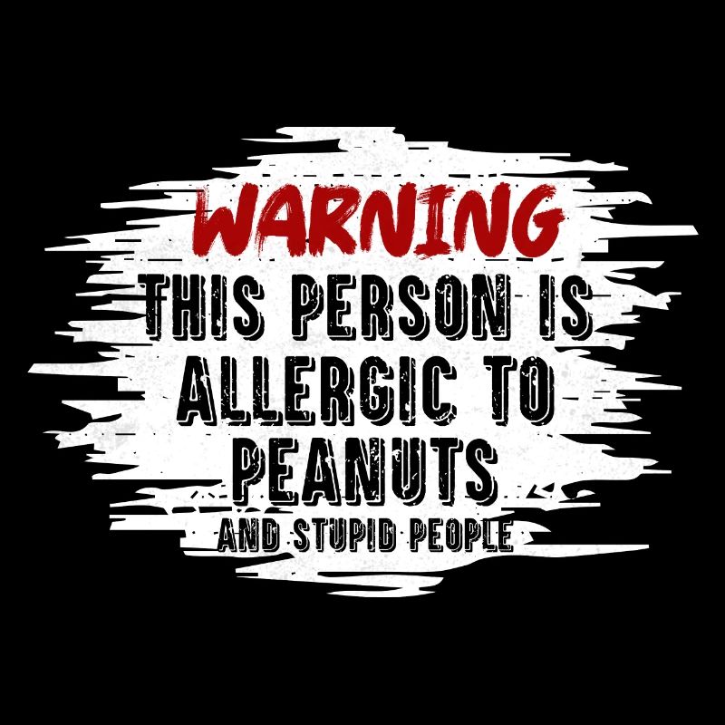 This Person Is Allergic To Peanuts Nut Allergic A