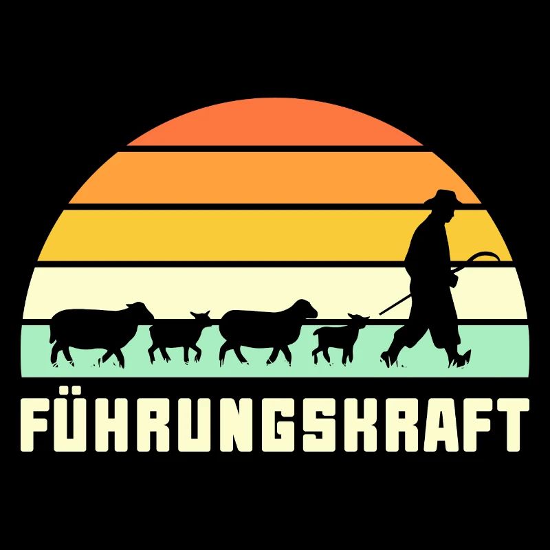Führungskraft Schafe Hirte Geschenkidee Lustig