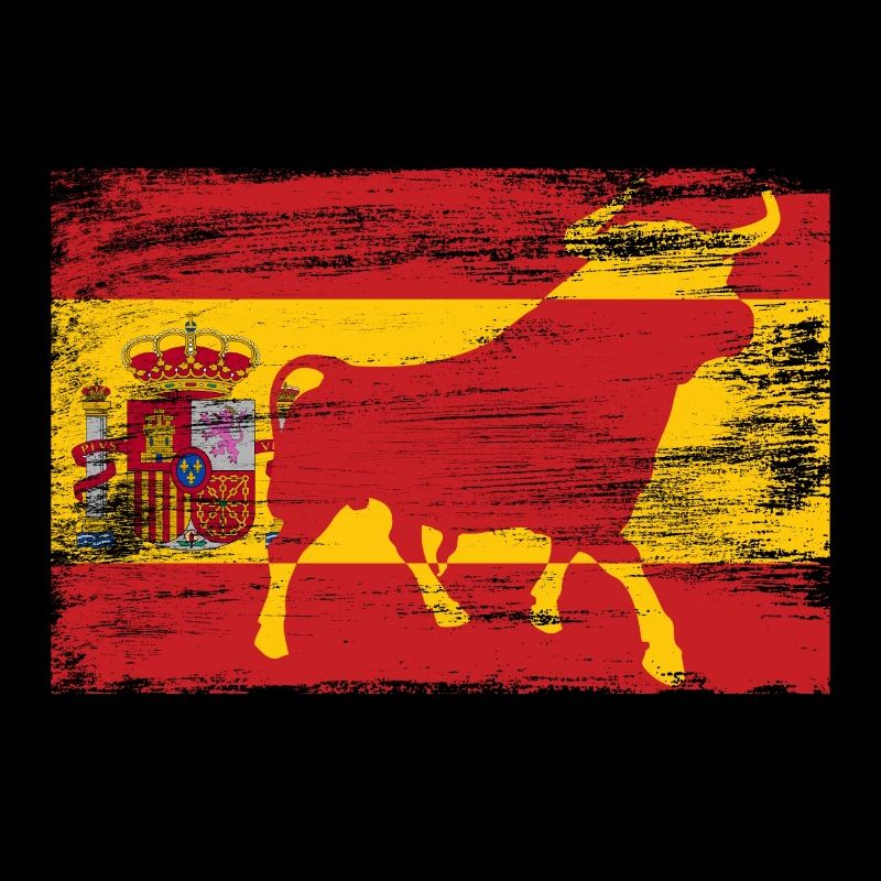 Spanien Stier Flagge
