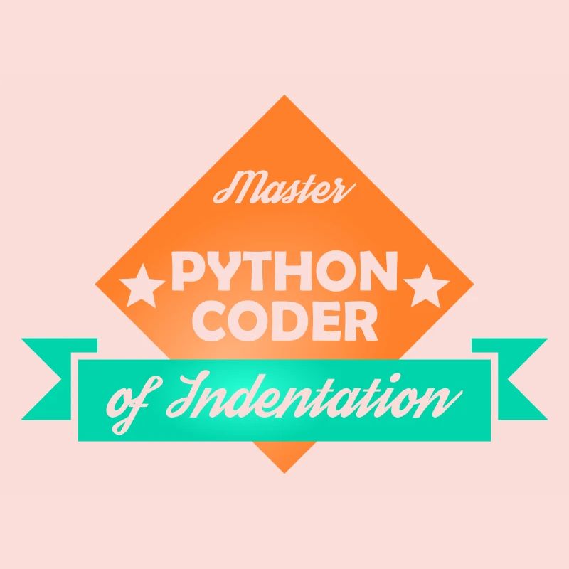 Programmeur Python, maître de l'indentation