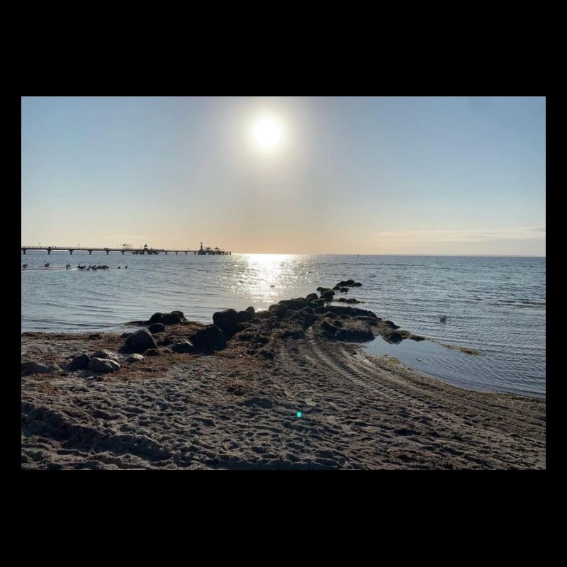 Ostsee mit Sonne