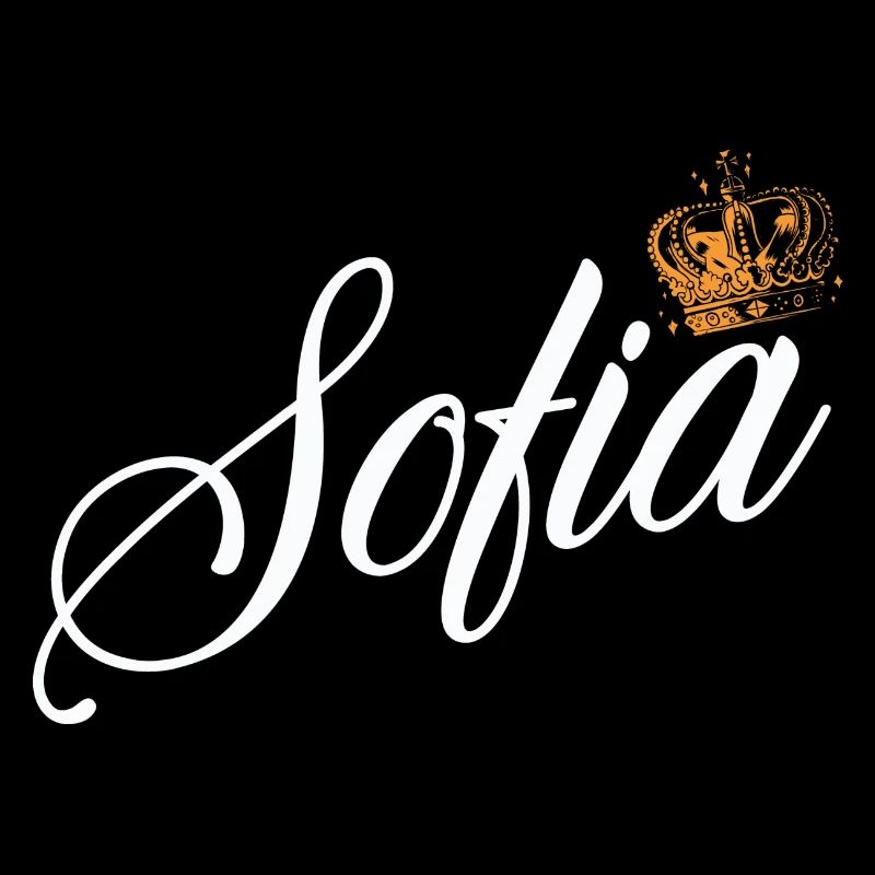 Sofia Custom Name for Women Kids Toddlers - Sofia