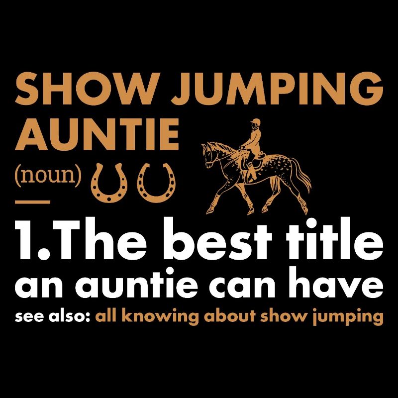 Jumper Auntie Définition Saut d’obstacles