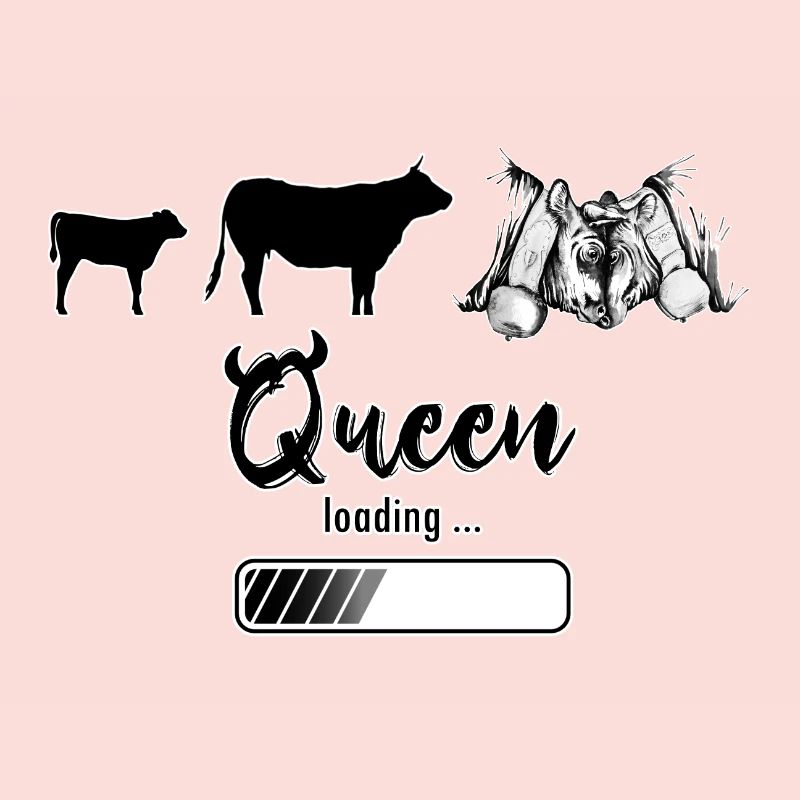 Vache d'herens, eringer, queen loading