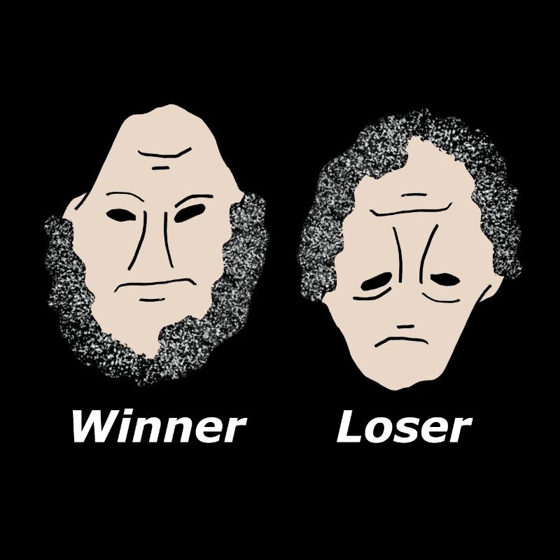 Winner & Loser (Gagnant Perdant) blanc