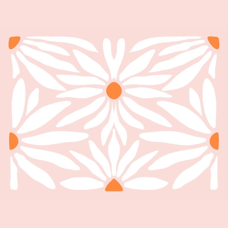 Groovy Gänseblümchen-Blumen