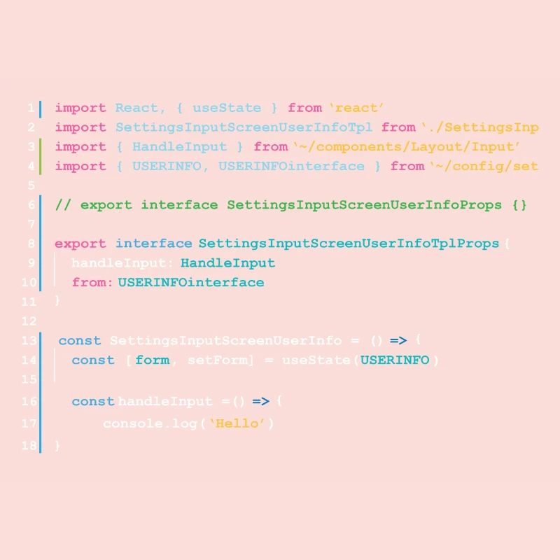 Code des programmeurs dans React