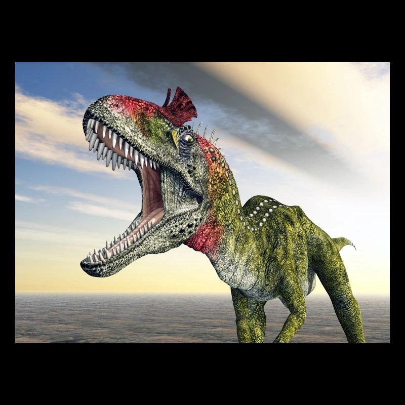 Dinosaur Cryolophosaurus