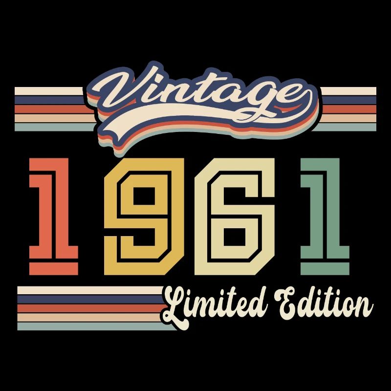 Geburtstagsgeschenk 1961 genial Seit 1961 kam