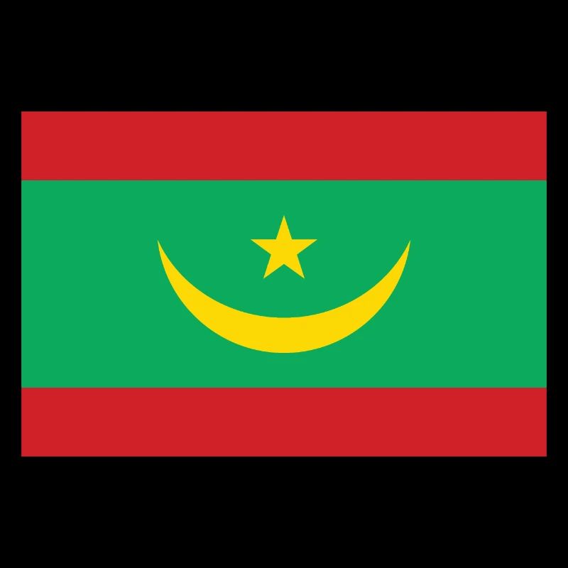 Drapeau de la Mauritanie
