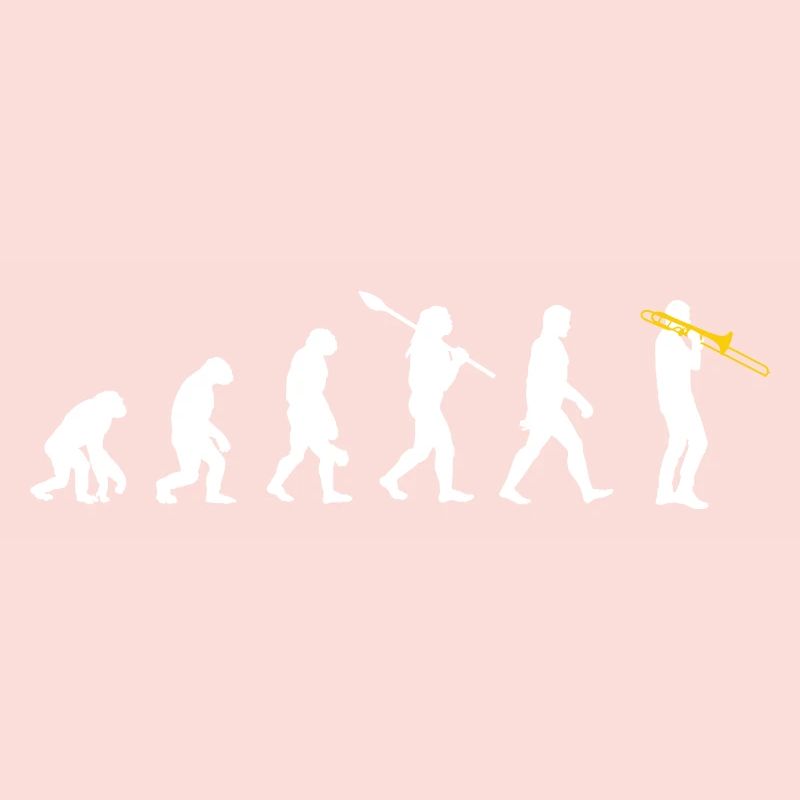 Posaune - Evolution des Menschen / Darwin