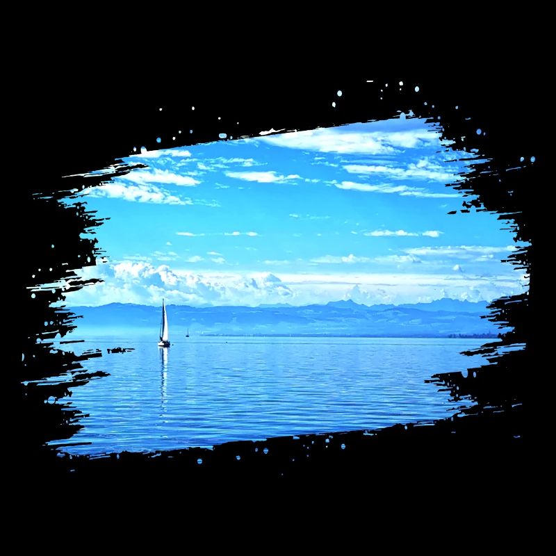 Segelschiff auf Bodensee