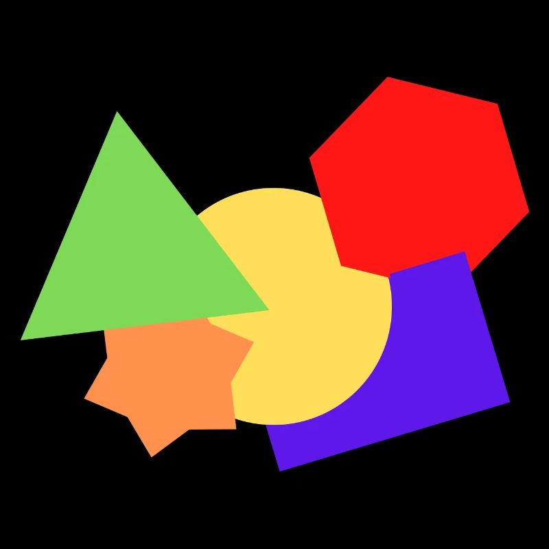Formen bunt