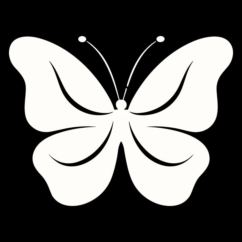 Le papillon simple