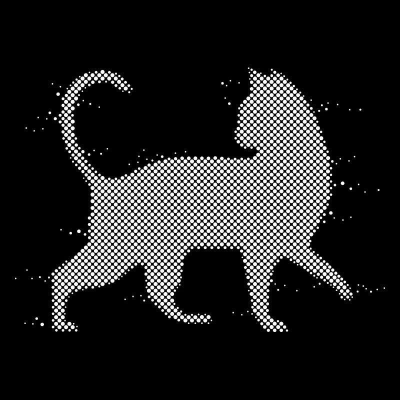 tachetée chat