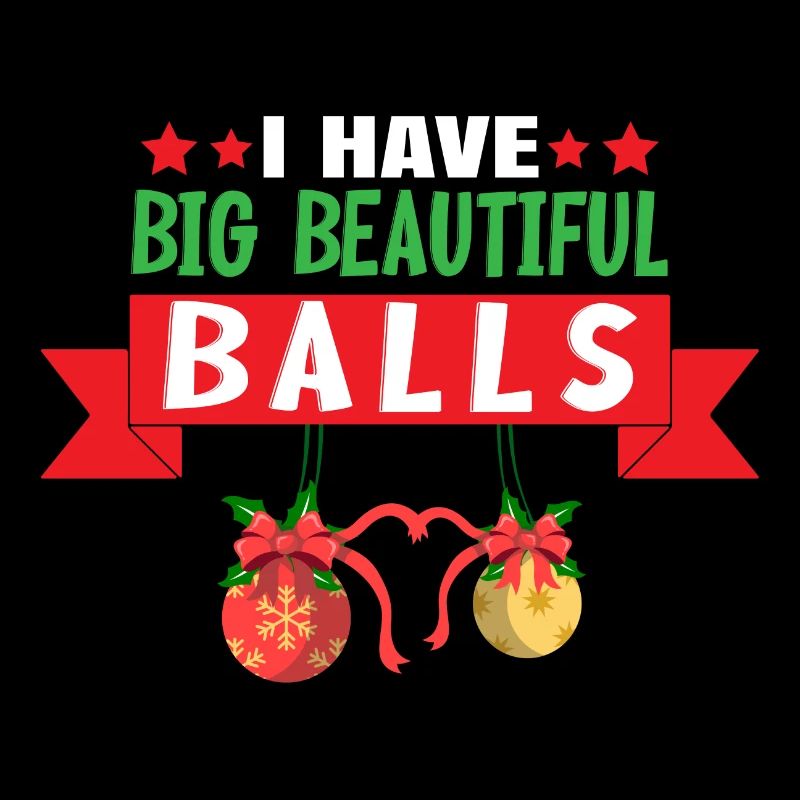 Noël J’ai de grosses boules pull moche