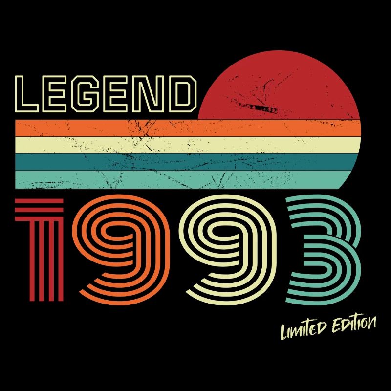 Légende - 1993 Rétro chic avec une touche pop art