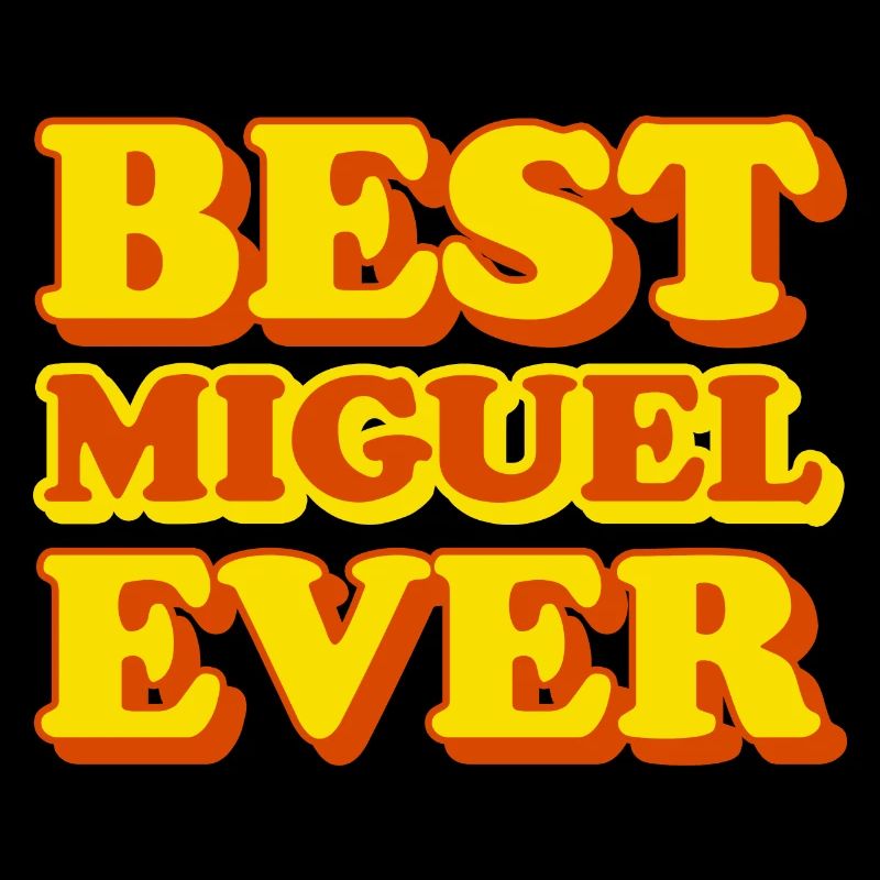 Funny gift with first name Miguel