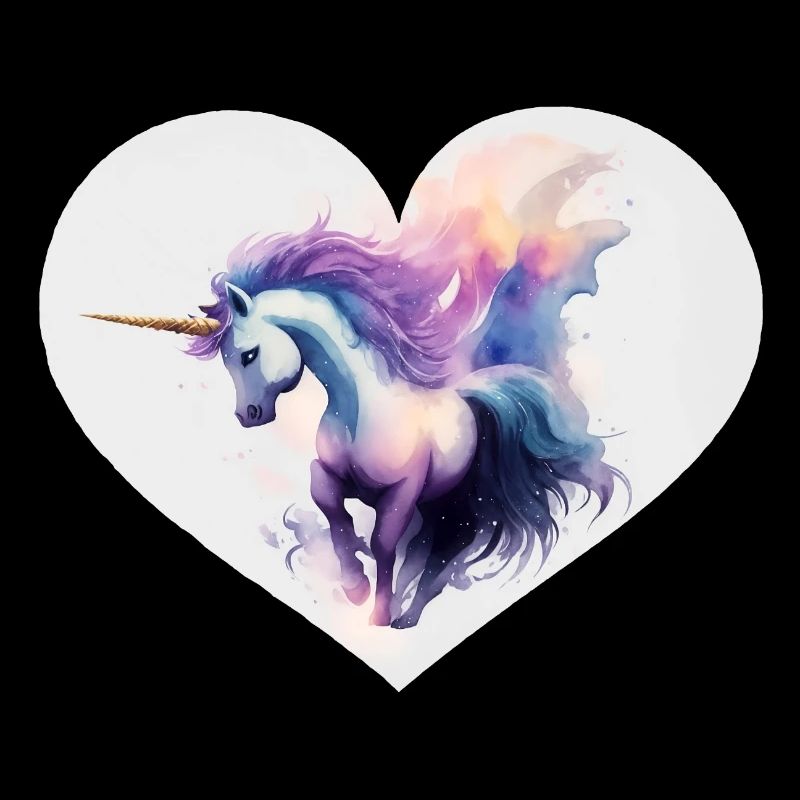 Einhorn Herz