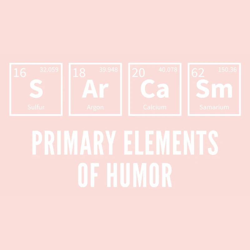 Sarkasmus Primäre Elemente des Humors