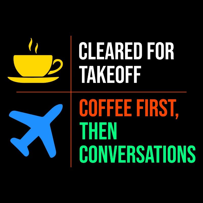 Air Traffic Controller Coffee ATC Aviation Humor