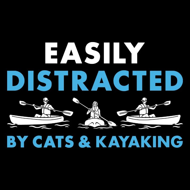 Kayaker Easily Distracted By Cats And Kayaking