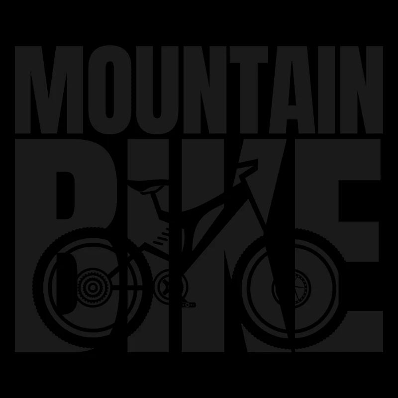 VTT cycliste en descente