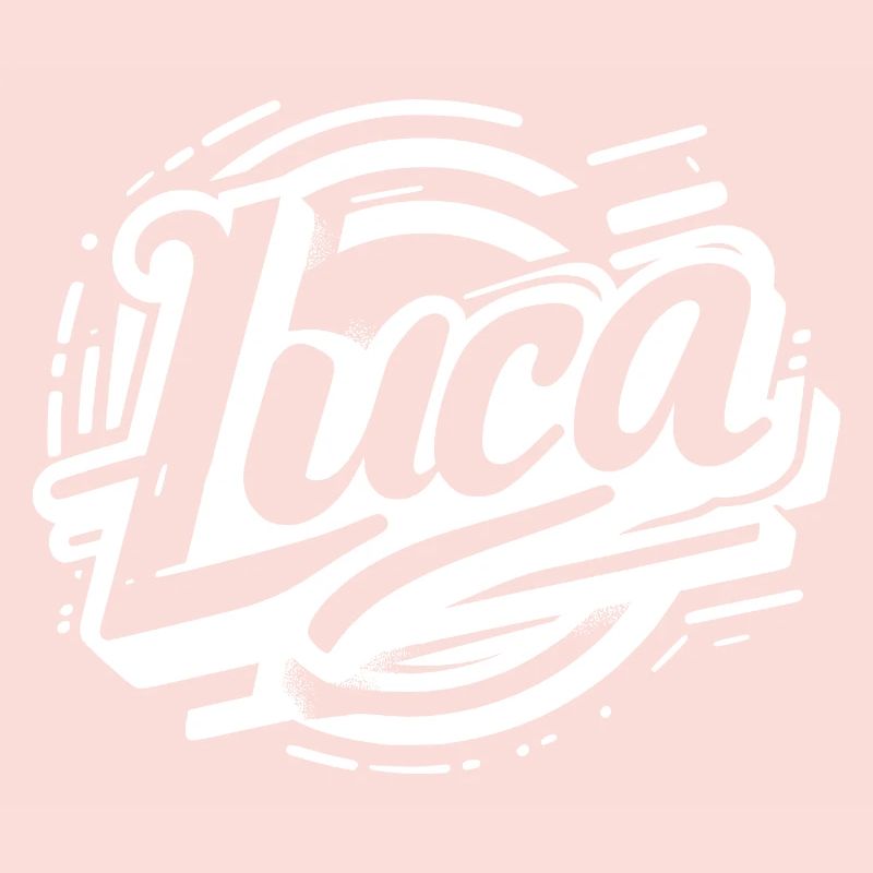 Luca Name Graffiti