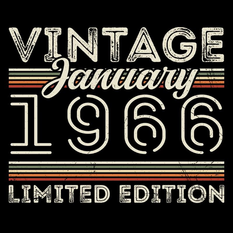 Janvier 1966 Né en 1966 - Anniversaire Janvier 1966