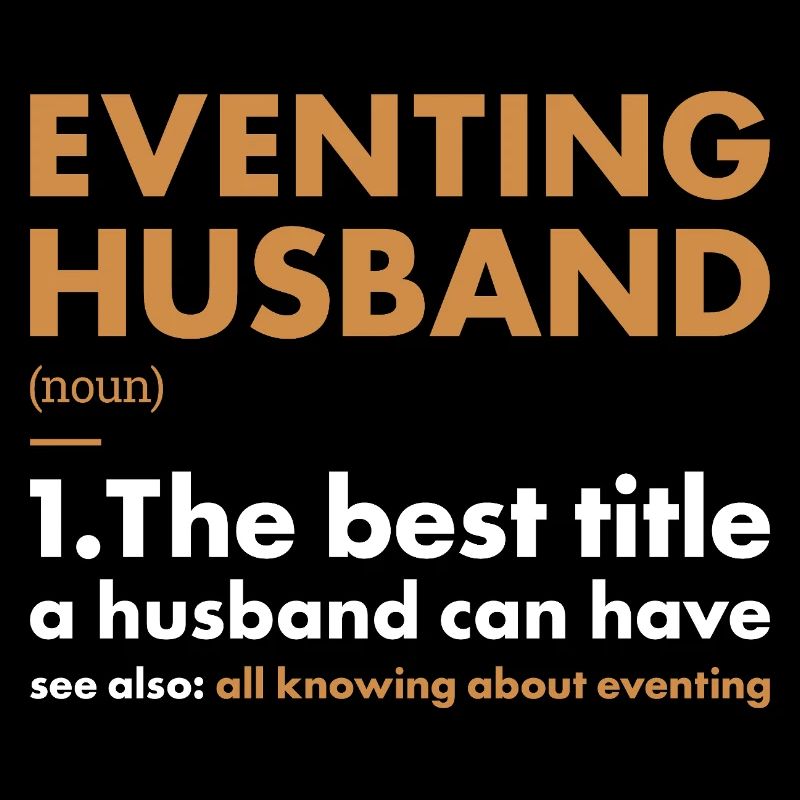 Rider Husband Definition Eventing