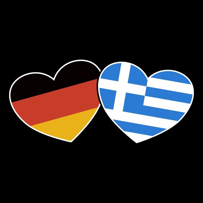 Deutsch Griechische Freundschaft - Geschenk