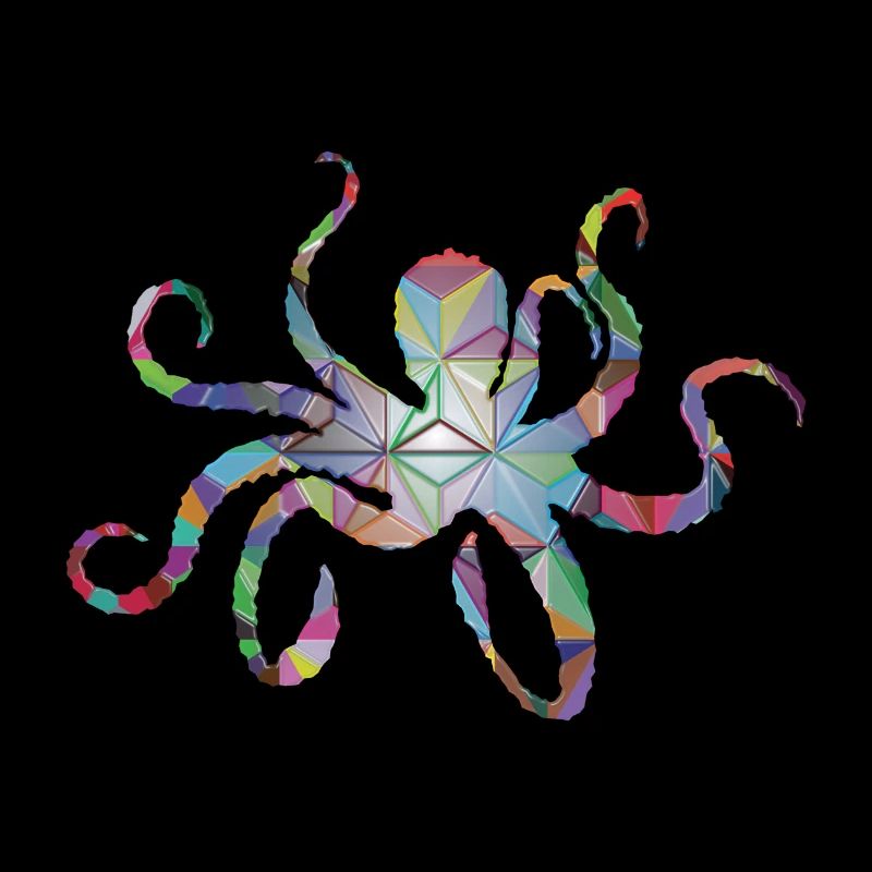 Octopus Octopus Mosaic Design Gift Idea