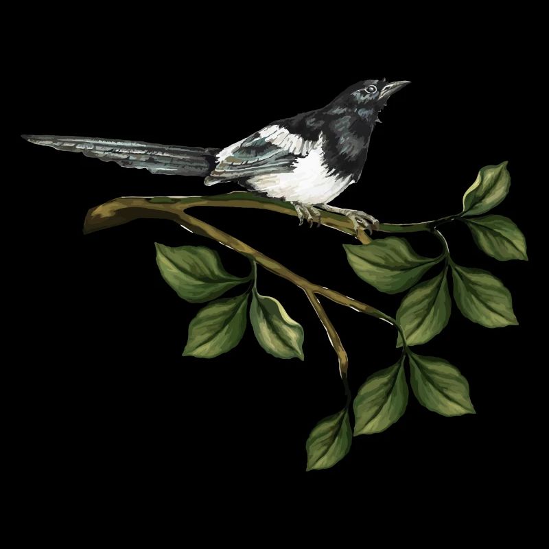 Oiseau pie