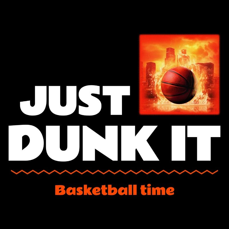Just dunk it. Fan de basket